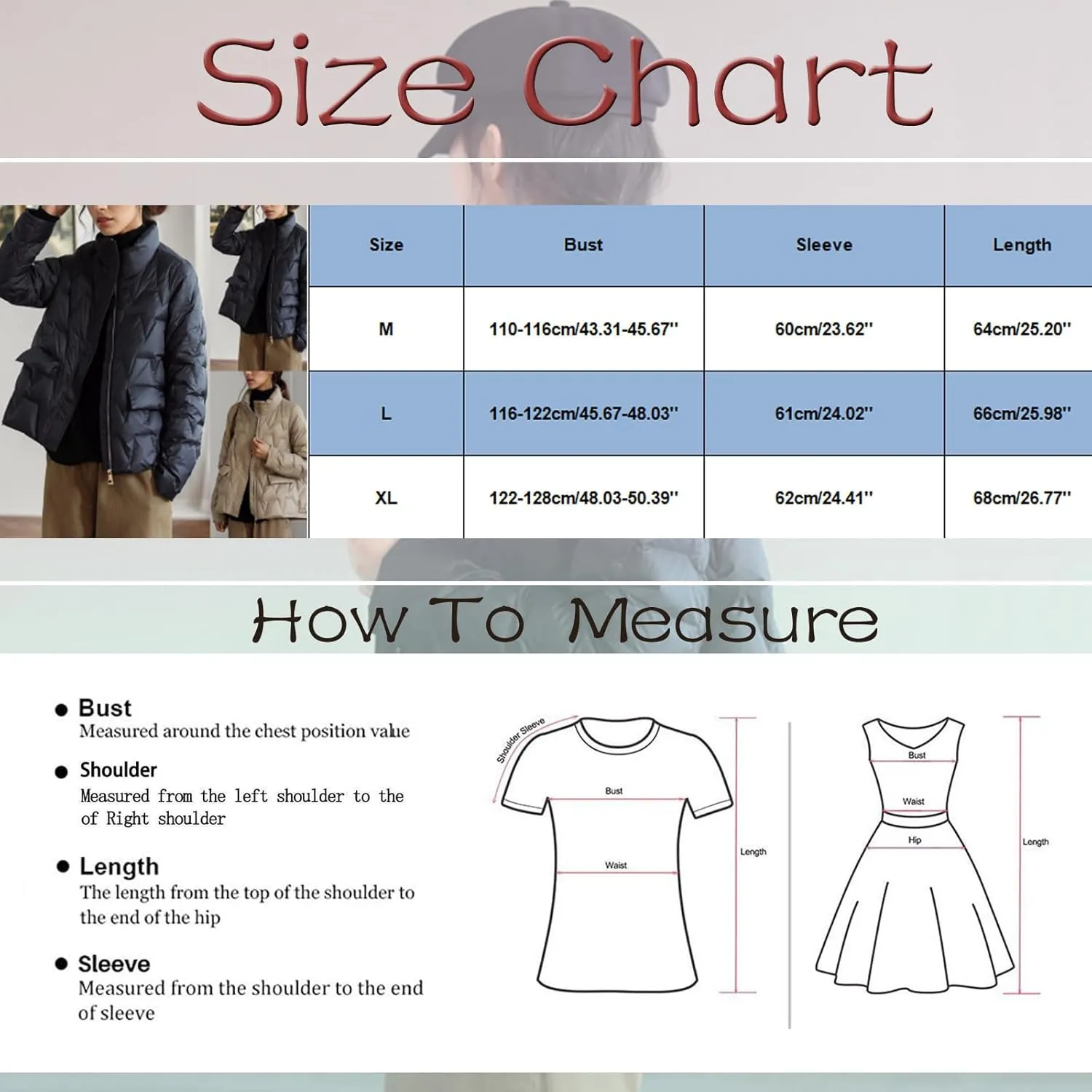2023 Women's Lightweight Down Coat Long Sleeve Zip Packable Short Puffer Jackets Trendy Casual Windproof Winter Outerwear