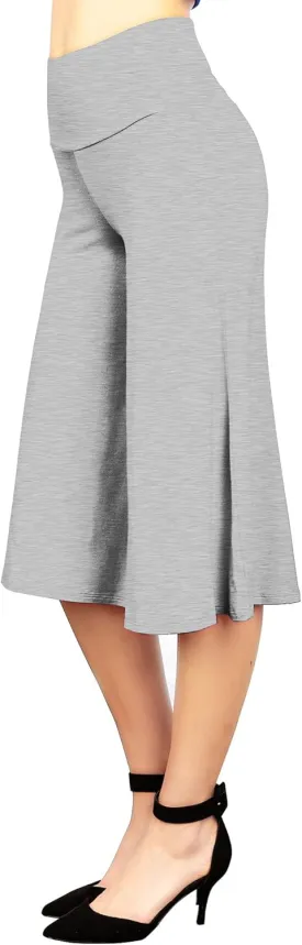CTC Womens Knit Culottes Pant - Made in USA