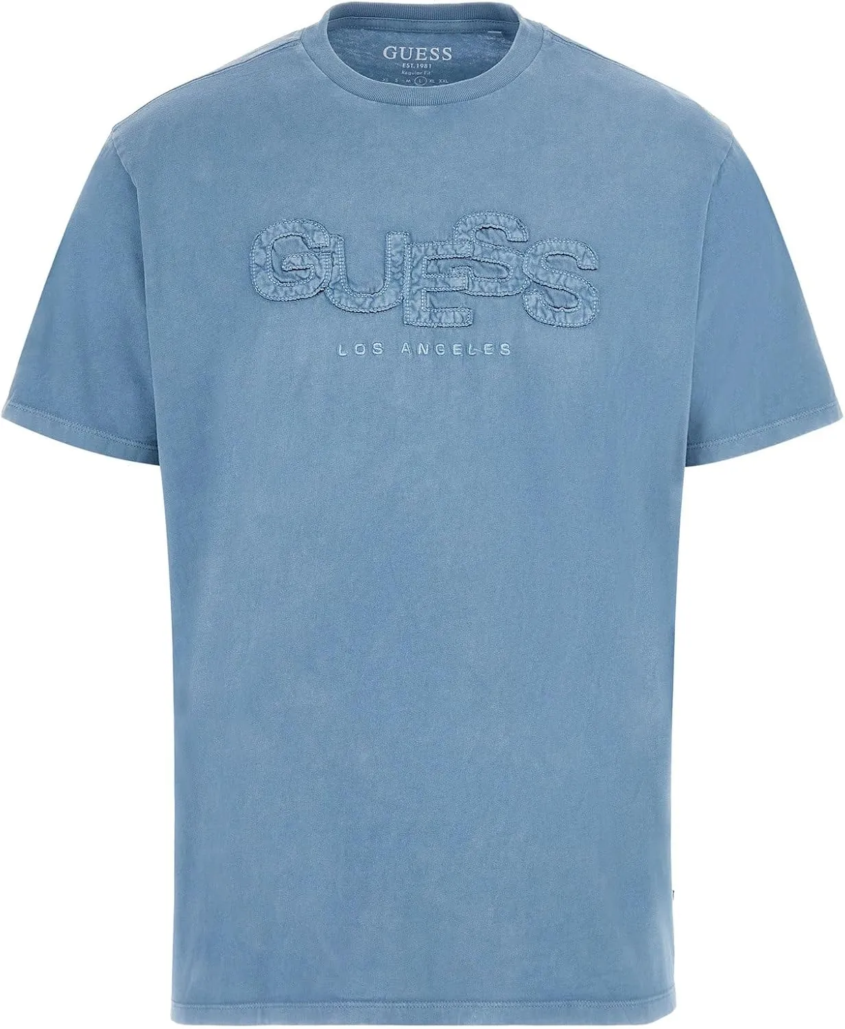 GUESS Men's Eco Short Sleeve Stack Tee