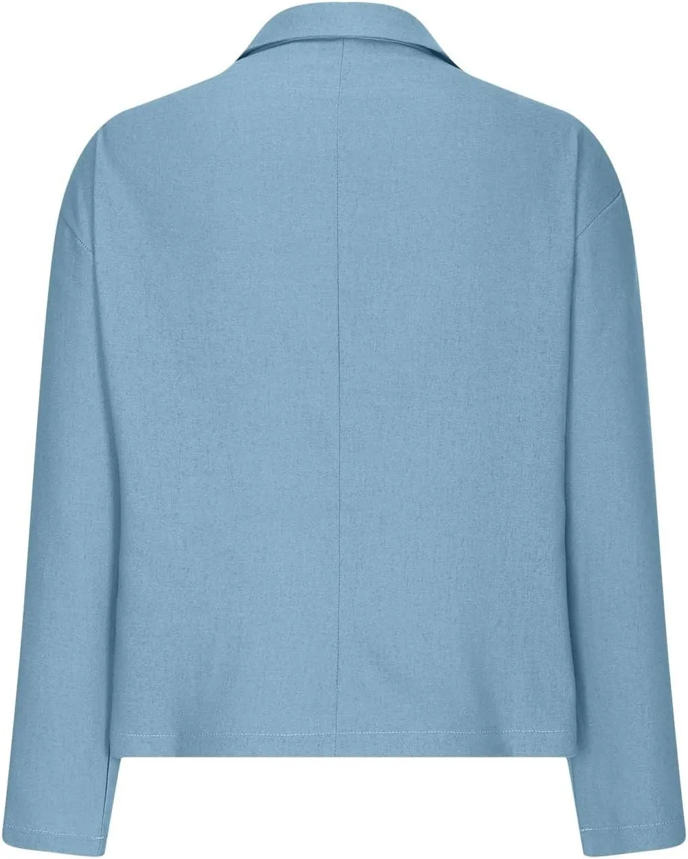 TANGNADE Linen Blazer Women Lightweight Casual Long Sleeve Spring Summer Jackets One Button Lapel Suit Blazer