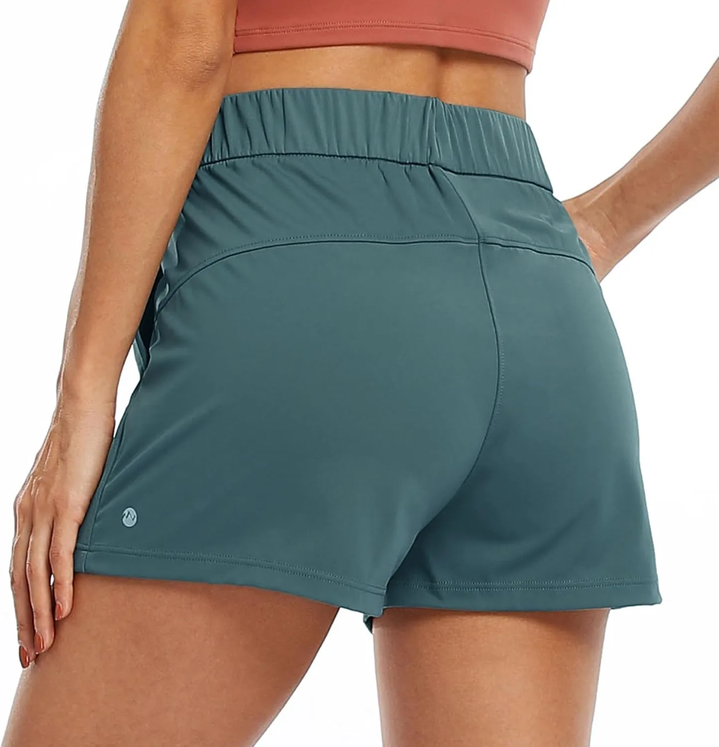 Willit Women's Shorts Hiking Athletic Shorts Yoga Lounge Active Workout Running Shorts Comfy Casual with Pockets 2.5"