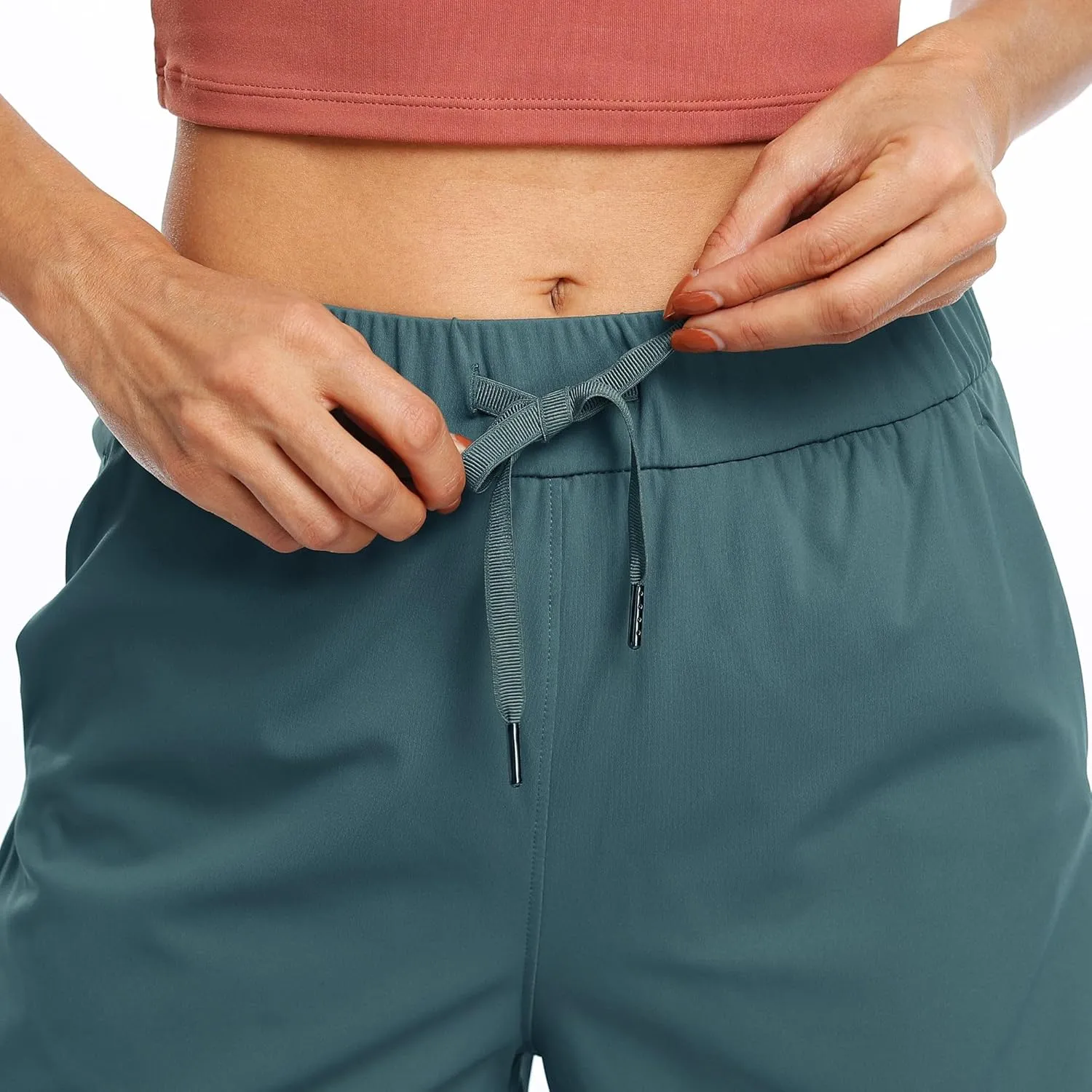 Willit Women's Shorts Hiking Athletic Shorts Yoga Lounge Active Workout Running Shorts Comfy Casual with Pockets 2.5"